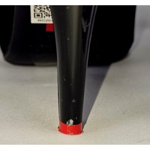 Staccato Women's Black Knit Pointed Toe Mid Socks Boots Red Heels Sz 9.5 40 314 - Picture 6 of 16